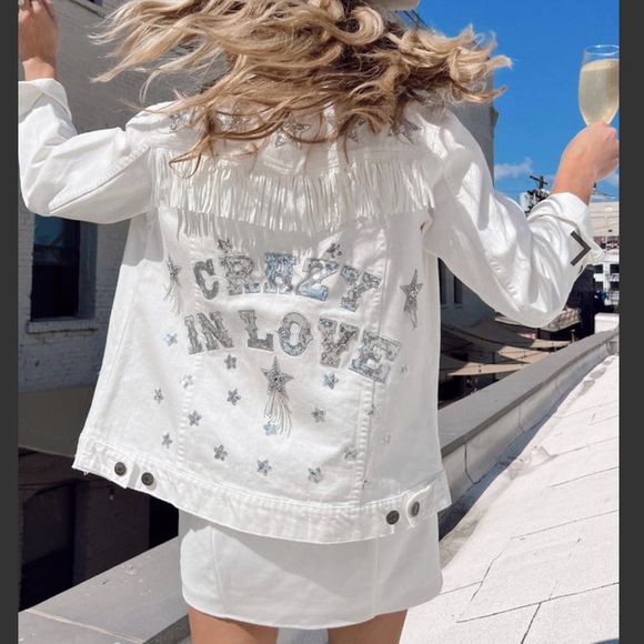 Show Me Your MuMu “Crazy In Love” Jean Jacket - Picture 1 of 3